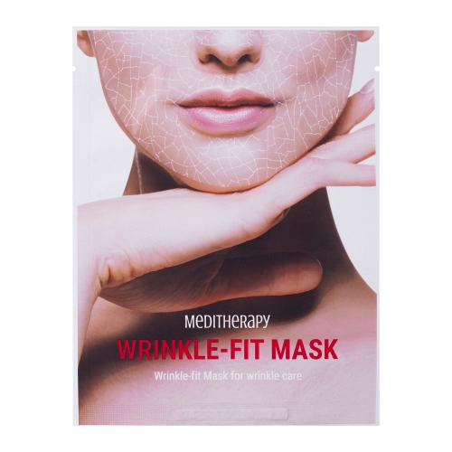 Meditherapy - Wrinkle Fit Face Mask - Ujędrniająco-Nawilżająca Maska do Twarzy w Płachcie - 1szt/18g