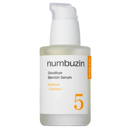 Numbuzin - No.5 Goodbye Blemish Serum - Serum z Niacynamidem i Witaminą C - 50ml