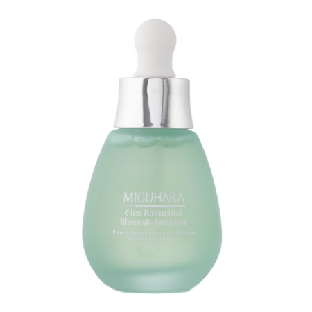 Miguhara - Cica Bakuchiol Blemish Ampoule -  Ampułka do Twarzy Bakuchiolem i Wąkrotą Azjatycką - 35ml