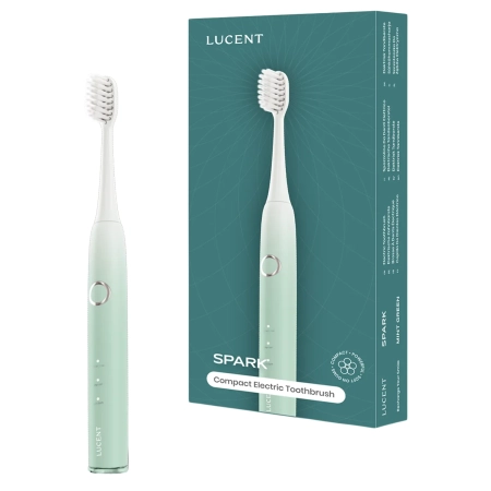 Be Lucent - Spark Sonic Electric Toothbrush - Szczoteczka Soniczna - Mint Green - 1szt