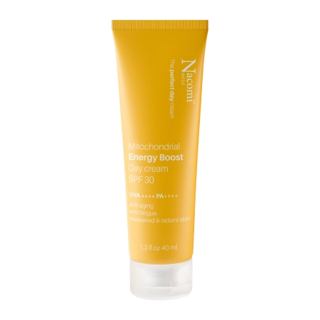 Nacomi - Energy Boost - Krem Energetyzujący z Ochroną Mitochondrialną SPF30 - 40ml