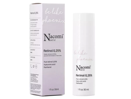 Nacomi - Next Level - Retinol 0,25% - Serum z Retinolem 0,25% - 30ml