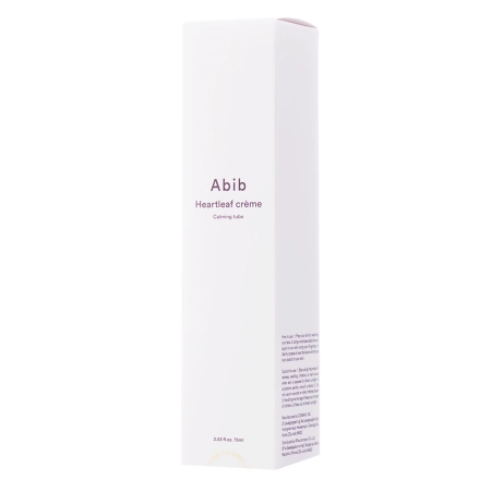 Abib - Heartleaf Creme Calming Tube - Kojący Krem z Pstrolistką - 75ml