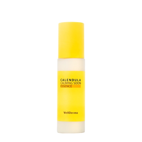 WellDerma - Calendula Calming Soon Essence - Łagodząca Esencja do Twarzy z Nagietkiem - 100ml