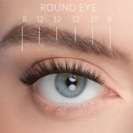 Nanolash - Stick & Go Pre-Glued Lashes - Kępki Rzęs z Klejem - Harmony Short - 1 opak.