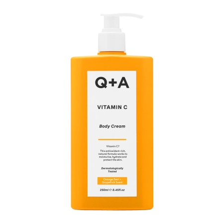 Q+A - Vitamin C Body Cream - Antyoksydacyjny Balsam do Ciała z Witaminą C - 250ml