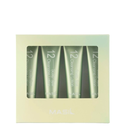 Masil - 12 Scalp Spa Cleansing Lotion - Balsam Oczyszczający do Skóry Głowy - 4x15ml
