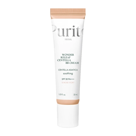 Purito Seoul - Wonder Releaf Centella BB Cream SPF30 PA+++ #15 Rose Ivory - Krem BB z Wąkrotą Azjatycką - 30ml