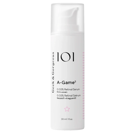 Geek & Gorgeous - A-Game 5 - Serum z Retinalem 0,05% - 30ml