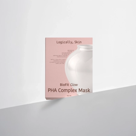 Logically, Skin - BioFit Glow PHA Complex Mask - Maska do Twarzy z Kwasem PHA - 25g