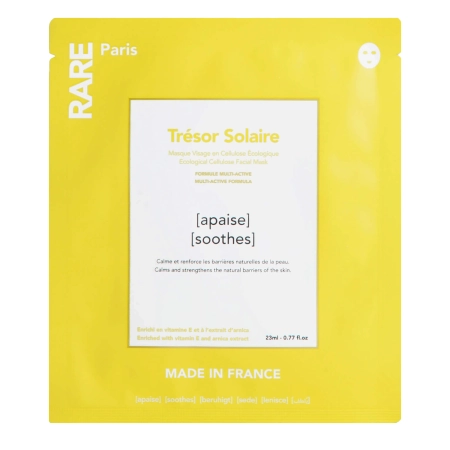 Rare Paris - Trésor Solaire - Kojąca Maska w Płachcie - 1szt/23ml