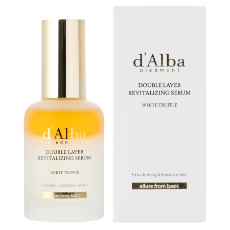 d'Alba - White Truffle Double Layer Revitalizing Serum - Rewitalizujące Serum do Twarzy - 50ml