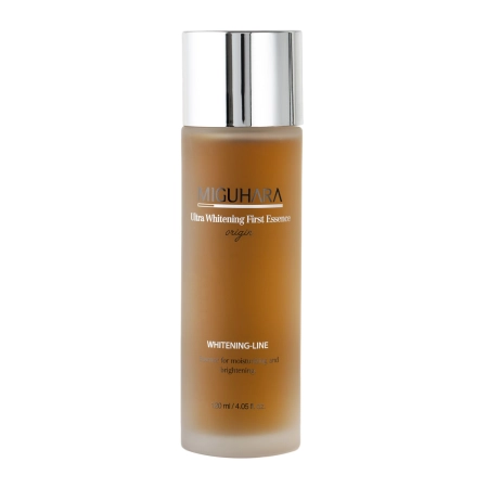 Miguhara - Ultra Whitening First Essence Origin - Rozjaśniająca Esencja z Niacynamiderm - 120ml