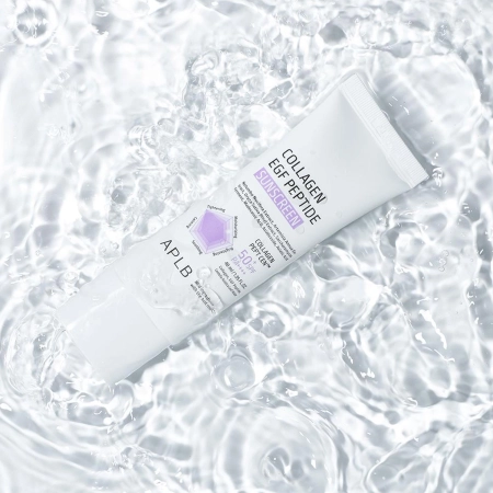 APLB - Collagen EGF Peptide Sunscreen SPF50+ PA++++ - Nawilżający Krem do Twarzy z Filtrem - 40ml