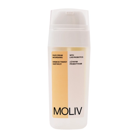 MOLIV - Odżywczy Krem do Twarzy z Żywymi Probiotykami - 30ml