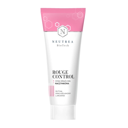 Neutrea - Rouge Control - Krem Łagodzący Zaczerwienienia i Trądzik Różowaty - 75ml
