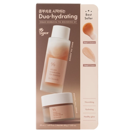 Dr.Ceuracle - Vegan Kombucha Beginning Set - Zestaw Pielęgnacyjny z Kombuchą