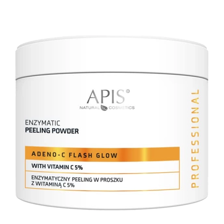 Apis - Adeno C Flash Glow - Enzymatyczny Peeling w Proszku z Witaminą C - 150g