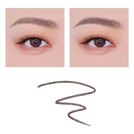 Unleashia - Shaper Defining Eyebrow Pencil - Kredka do Brwi - 1 Oatmeal Brown - 0,025g