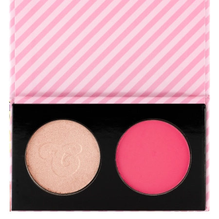 KIKO Milano - Candy Crush Mega Blush and Highlighter Duo - Duo do Twarzy - Róż i Rozświetlacz - 02 Raspberry Riot - 5g