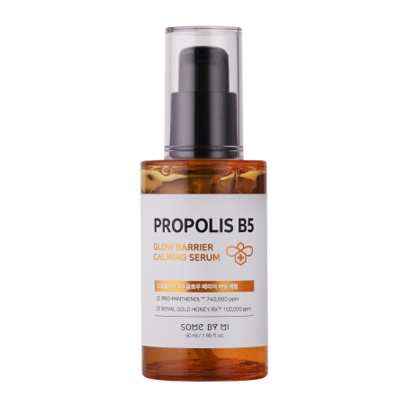 Some By Mi - Propolis B5 Glow Barrier Calming Serum - Regenerujące Serum z Propolisem i Niacynamidem - 50ml - OUTLET