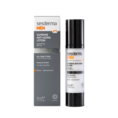Sesderma - Men Anti-Aging Facial Lotion - Przeciwzmarszczkowy Krem do Twarzy - 50ml