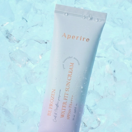 Aperire - Be Frozen Water Fit SPF 50+/PA++++ - Przeciwsłoneczny Krem Nawilżający SPF 50+/PA++++ - 50ml
