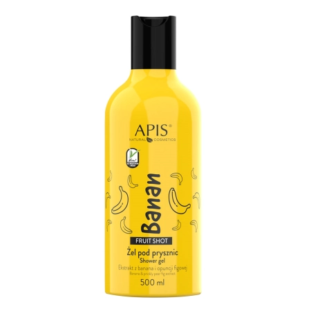 Apis - Fruit Shot - Bananowy Żel po Prysznic - 500ml