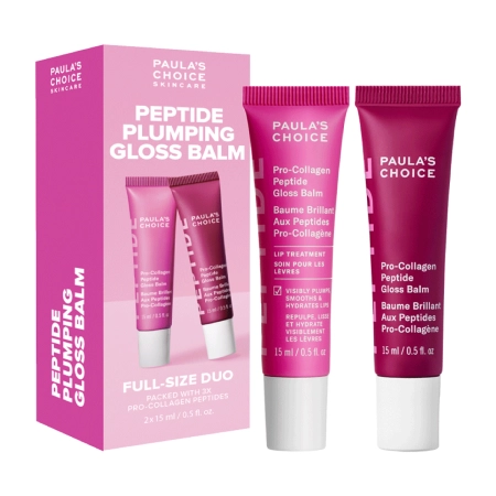 Paula's Choice - Peptide Plumping Gloss Balm Duo - Limitowany Zestaw Balsamów do Ust