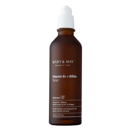 Mary&May - Vitamine B5 Bifida Toner - Nawilżający Tonik z Witaminą B5 i Probiotykami - 120ml