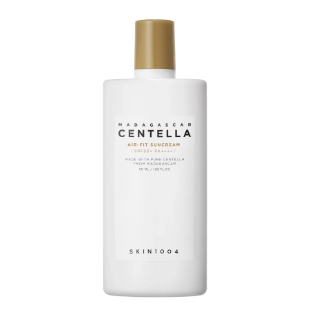 SKIN1004 - Madagascar Centella Air-Fit Suncream Plus SPF50+/PA++++ - Lekki Krem Przeciwsłoneczny - 50ml