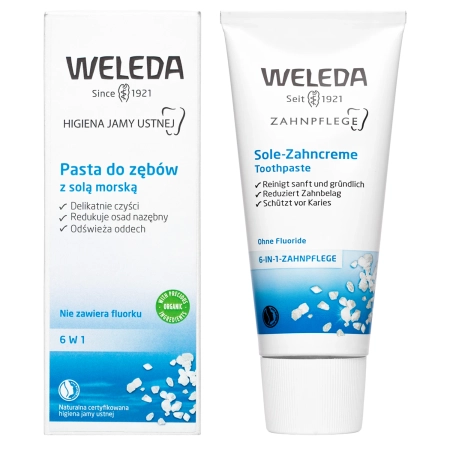 WELEDA - Pasta do Zębów z Solą Morską - 75ml