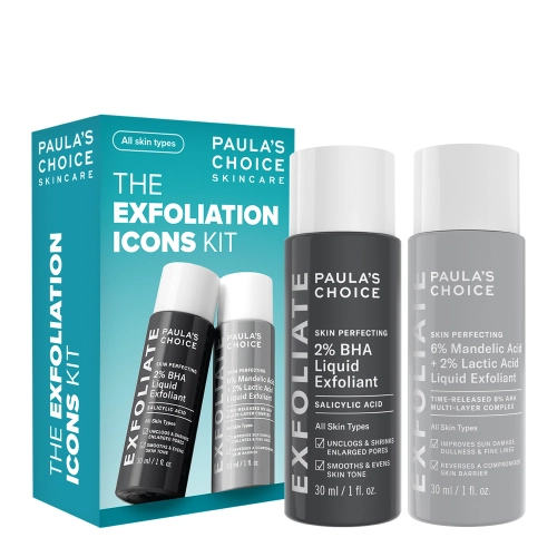 Paula's Choice - Multi-Level Exfoliation Trial Kit - Zestaw Wielopoziomowego Złuszczania - 30ml+30ml