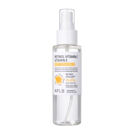 APLB - Retinol Vitamin C Vitamin E Mist Essence - Esencja w Mgiełce z Retinolem i Witaminami C i E - 105ml