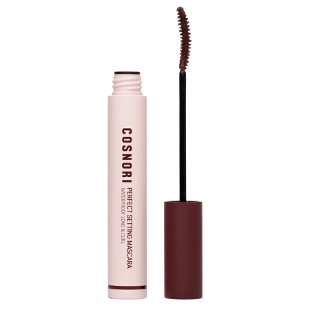 Cosnori - Perfect Setting Mascara Waterproof Long & Curl - Wodoodporny Tusz Wydłużająco-Podkręcający do Rzęs - 03 Rosy Brown - 7g
