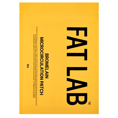 FAT LAB - Bromelain Microcirculation Patch - Plastry z Bromelainą na Mikrokrążenie - 8szt.