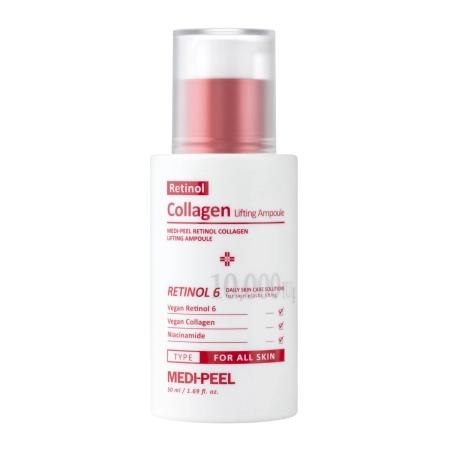 Medi-Peel - Retinol Collagen Lifting Ampoule - Ujędrniająca Ampułka z Retinolem i Kolagenem - 50ml