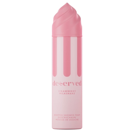 DESERVED - Whipped Shower Foam - Pianka pod Prysznic - Strawberry Milkshake - 250ml 