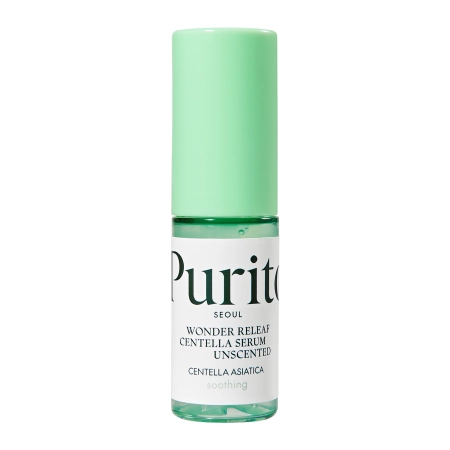 Purito Seoul - Wonder Releaf Centella Mini Kit Unscented - Zestaw Bezzapachowych Produktów Łagodzących - 30ml+15ml+15ml