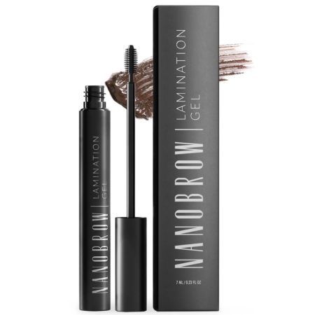 Nanolash - Nanobrow Lamination Gel - Żel do Brwi - Brown - 7ml