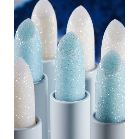 Unleashia - Glacier Vegan Lip Balm - Nawilżający Balsam do Ust z Brokatem - No.1 Snow Frost - 3,3g OUTLET