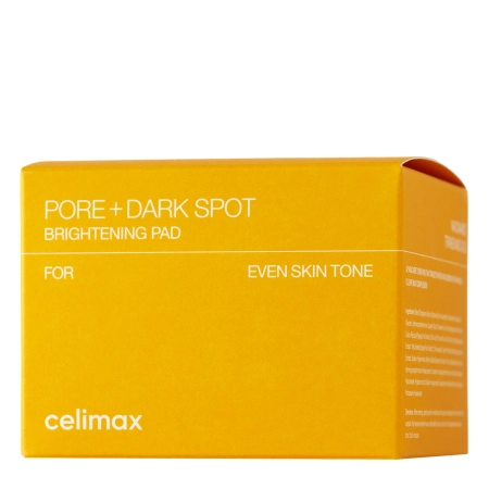 Celimax - Pore+Dark Spot Brightening Pad - Rozjaśniające Płatki do Twarzy - 40szt.