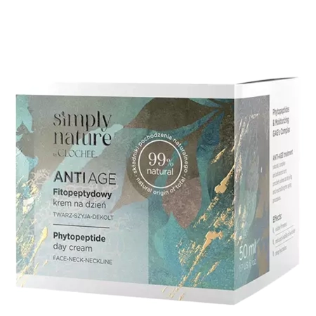 Clochee - Simply Nature - Fitopeptydowy Krem na Dzień - 50ml