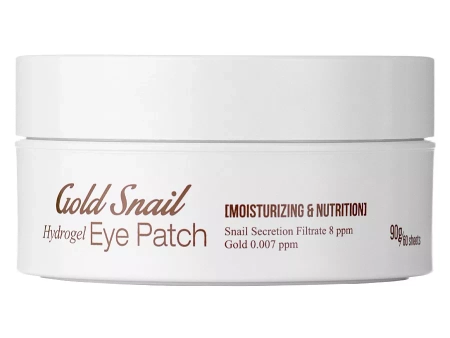 Esfolio - Gold Snail Hydrogel Eye Patch - Gold Snail Hydrożelowe Płatki pod Oczy - 60szt.