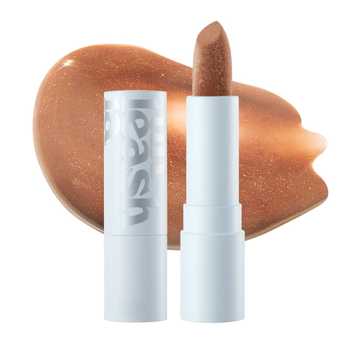 Unleashia - Glacier Vegan Lip Balm - Nawilżający Balsam do Ust z Brokatem - No.3 Nude Bluff - 3,3g