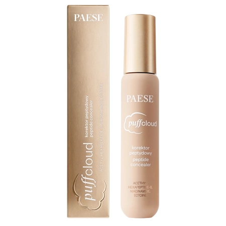 Paese - Puff Cloud - Korektor Peptydowy - Light Beige - 01 - 7ml
