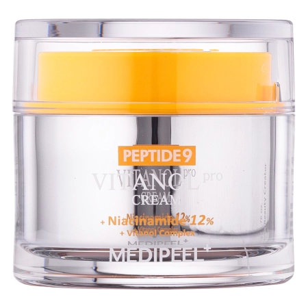 Medi-Peel - Peptide 9 Vitanol Cream Pro - Krem do Twarzy z Peptydami i Kompleksem Witamin - 50ml