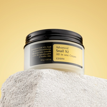 COSRX - Advanced Snail 92 All in One Cream - Wszechstronny Krem ze Śluzem Ślimaka - 100g