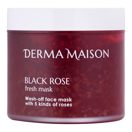 Medi-Peel - Derma Maison Black Rose Fresh Mask - Maska Nawilżająca do Twarzy z Ekstraktem z Róży - 230ml
