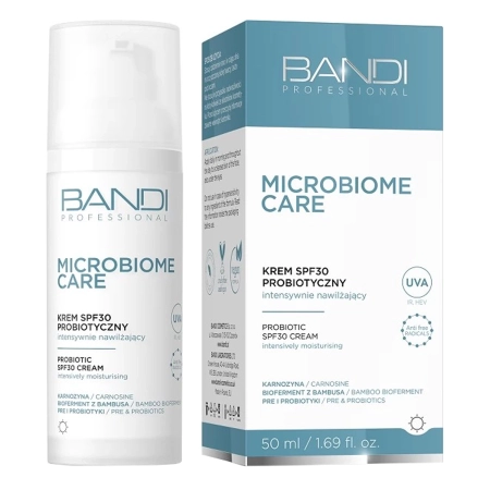 Bandi - Microbiome Care - Krem SPF30 Probiotyczny Intensywnie Nawilżający - 50ml